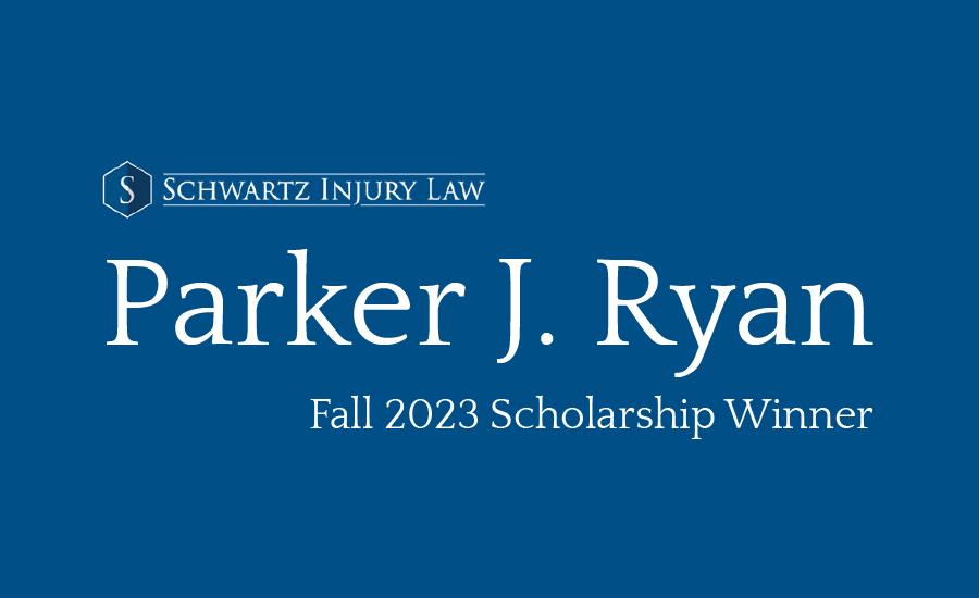Schwartz Injury Law Scholarship Winner